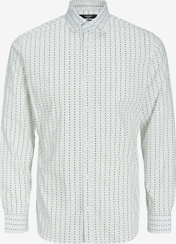 JACK & JONES Slim fit Overhemd 'Blackpool' in Wit: voorkant