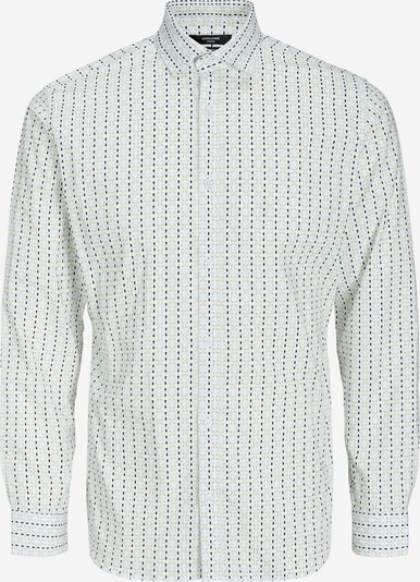 JACK & JONES Button Up Shirt 'Blackpool' in Night blue / Light blue / Pastel green / White, Item view