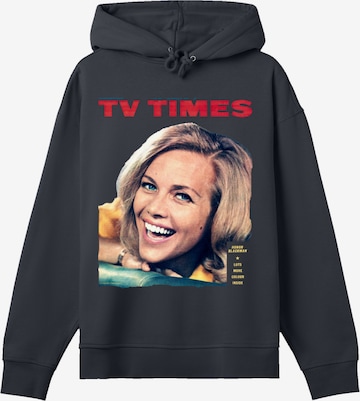 Sweat-shirt 'TV Times ' F4NT4STIC en noir : devant