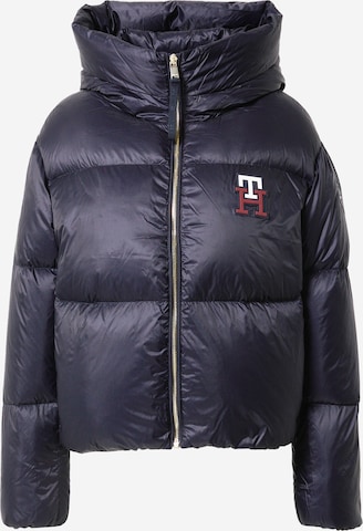 TOMMY HILFIGER Winterjas in Blauw: voorkant