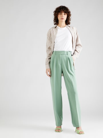 ONLY Normální Kalhoty se sklady v pase 'LANA-BERRY' – zelená