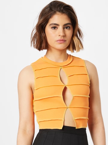 The Ragged Priest Top 'LEELOO' in Orange: predná strana