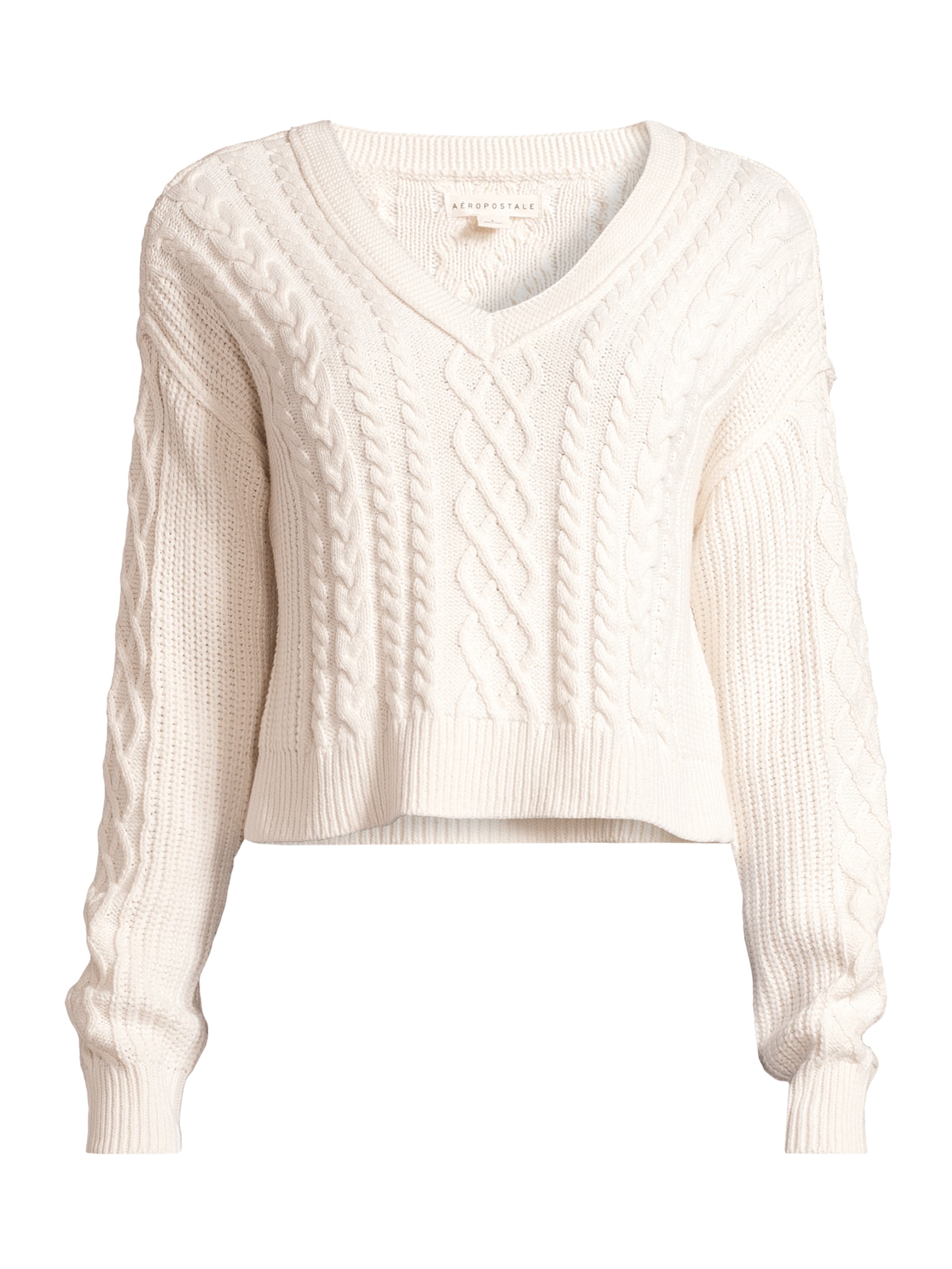 AÉROPOSTALE - Pullover em branco: frente
