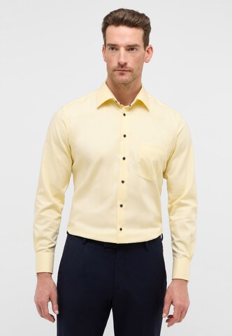 ETERNA Regular fit Business shirt in Yellow: front
