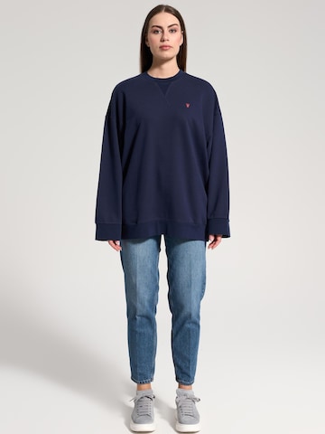 Felpa 'Linnea' di NOWIHT in blu