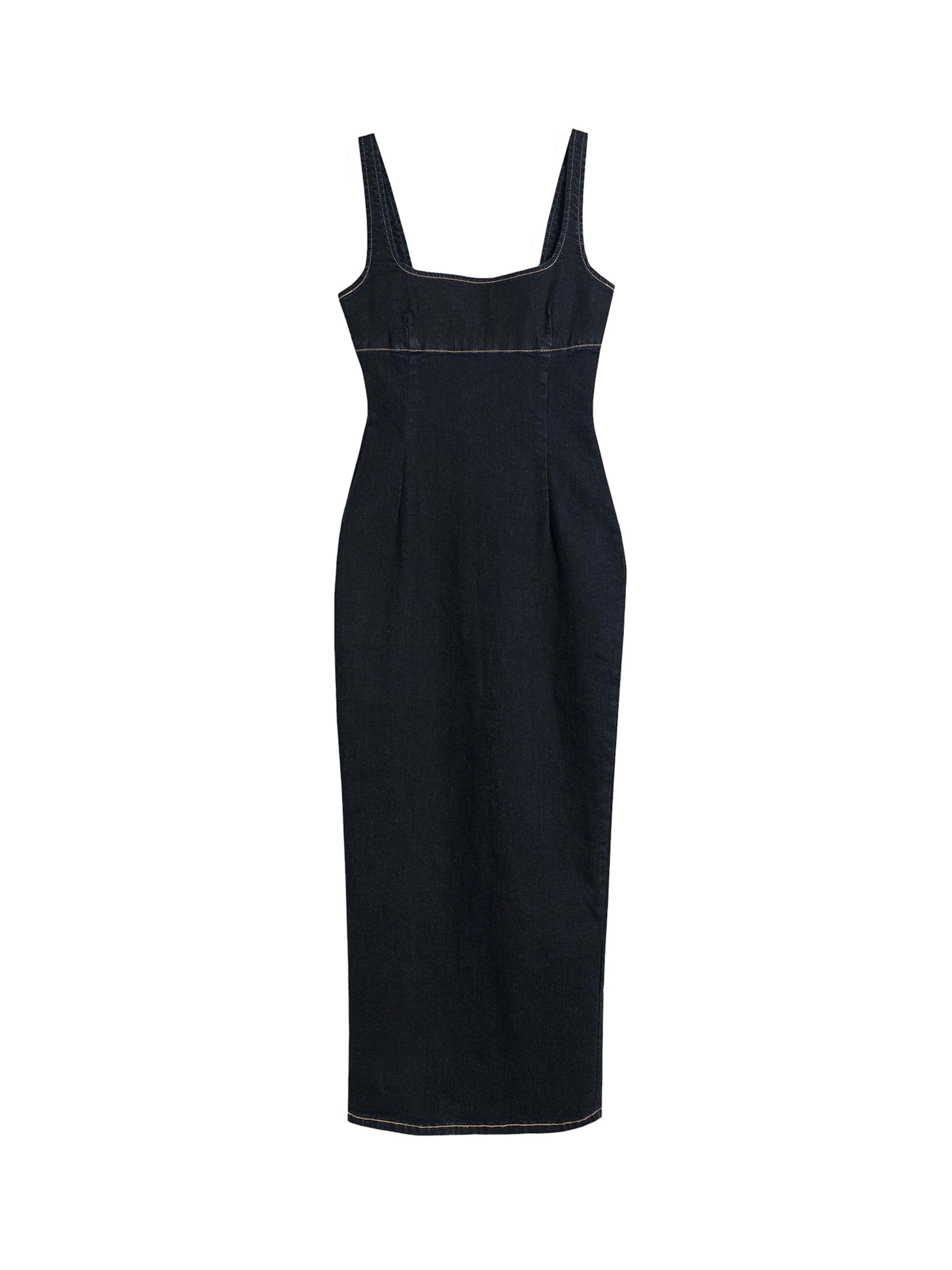 Bershka Sukienka w kolorze niebieski: przód