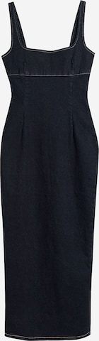 BershkaHaljina - plava boja: prednji dio