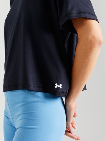 UNDER ARMOUR Funktionsbluse 'Motion' i sort