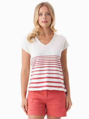 Organication Sweater in White: front
