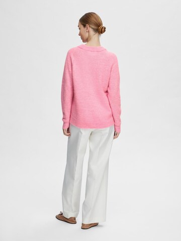 SELECTED FEMME Pullover 'Lulu' in Pink