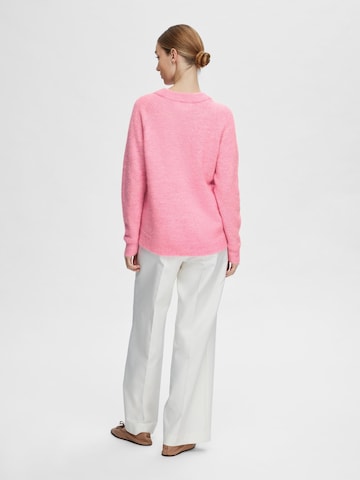 SELECTED FEMME Sweater 'Lulu' in Pink