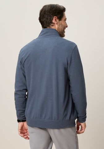 Man's World Zip-Up Hoodie in Blue