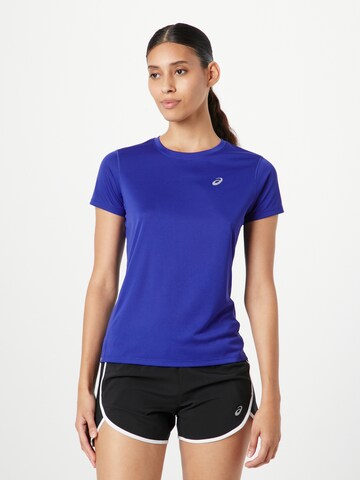 ASICS - Camisa funcionais em azul: frente