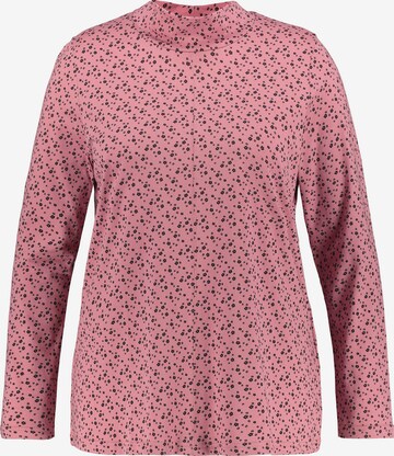 Ulla Popken Shirt in Roze: voorkant