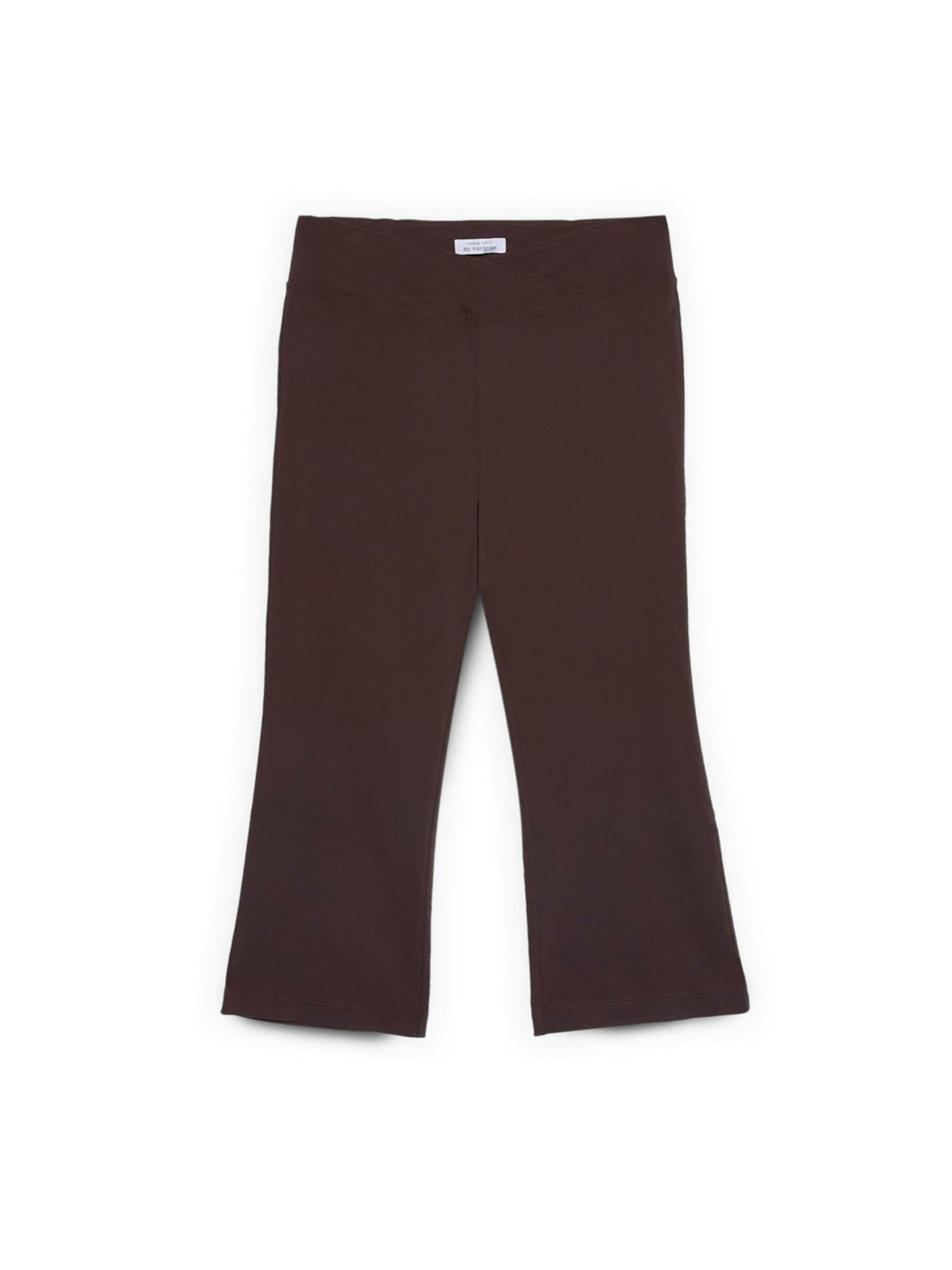 Fiorella Rubino - Pantalón en marrón: frente