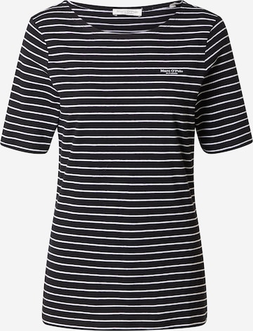 Marc O'Polo T-Shirt (OCS) in Schwarz: predná strana