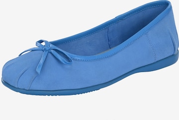 FREUDE Ballerina 'ALTEA' in Blauw: voorkant