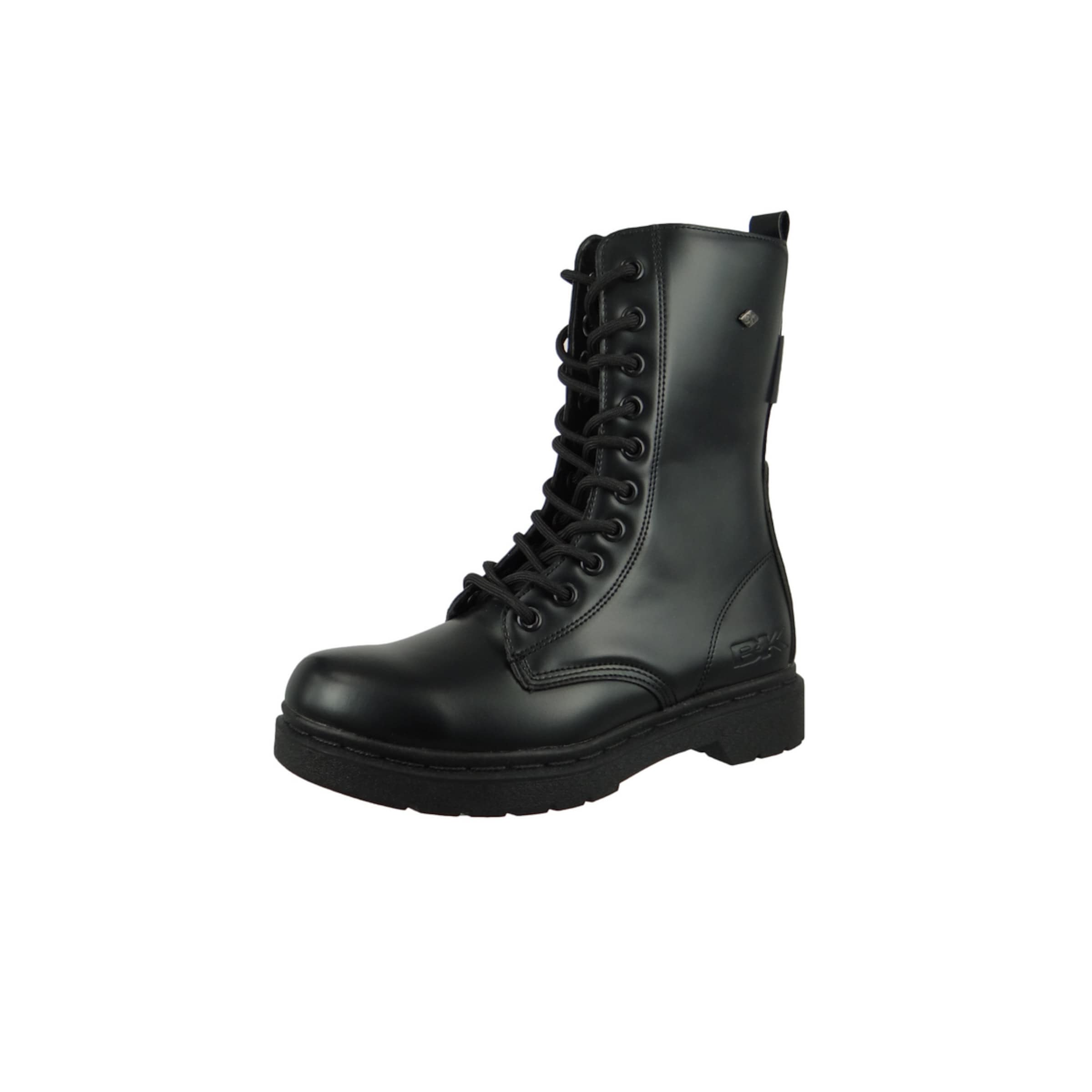 BRITISH KNIGHTS - Botim com fivela 'Blake' em preto: frente