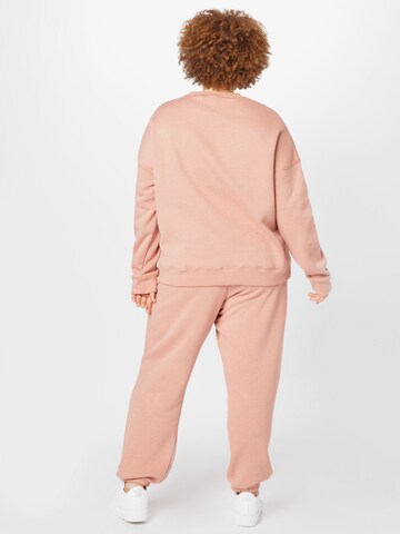 Missguided Plus Tapered Nadrág - rózsaszín