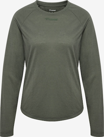 Hummel Funktionsshirt in Grau: Vorderseite