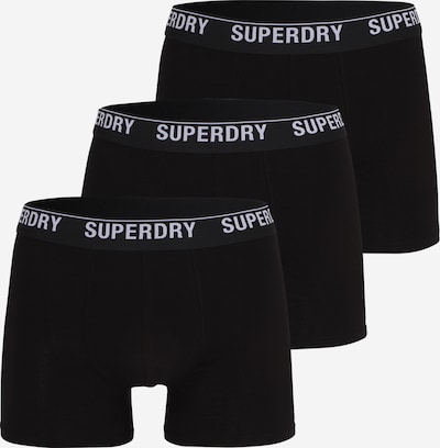 Superdry Boxershorts in schwarz / weiß, Produktansicht