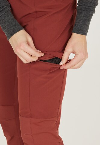 Whistler Slimfit Outdoorhose 'Davina' in Rot