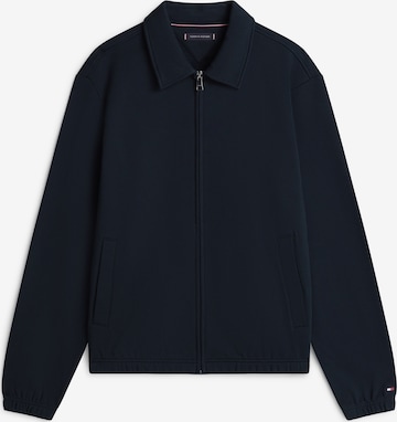 TOMMY HILFIGER - Sudadera con cremallera 'ESSENTIAL' en azul: frente