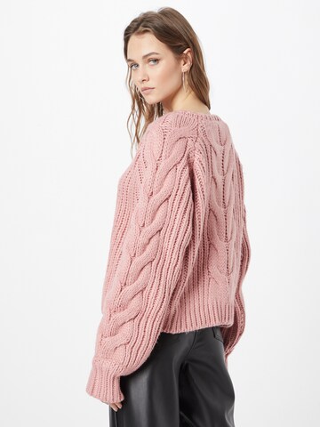 NA-KD Pullover in Pink