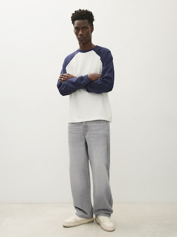 BershkaBaggy Traperice - siva boja