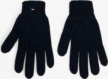 Gants 'ESSENTIAL' TOMMY HILFIGER en bleu : devant
