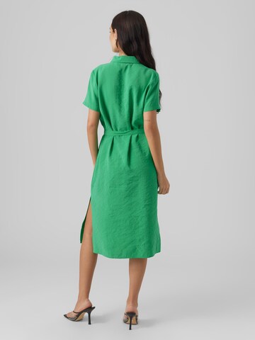 Vero Moda Petite Shirt dress 'QUEENY' in Green