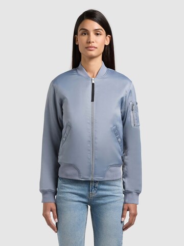 khujo Between-Season Jacket 'BETH' in Blue: front