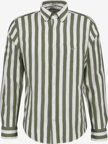 Chemise business GANT en vert : devant