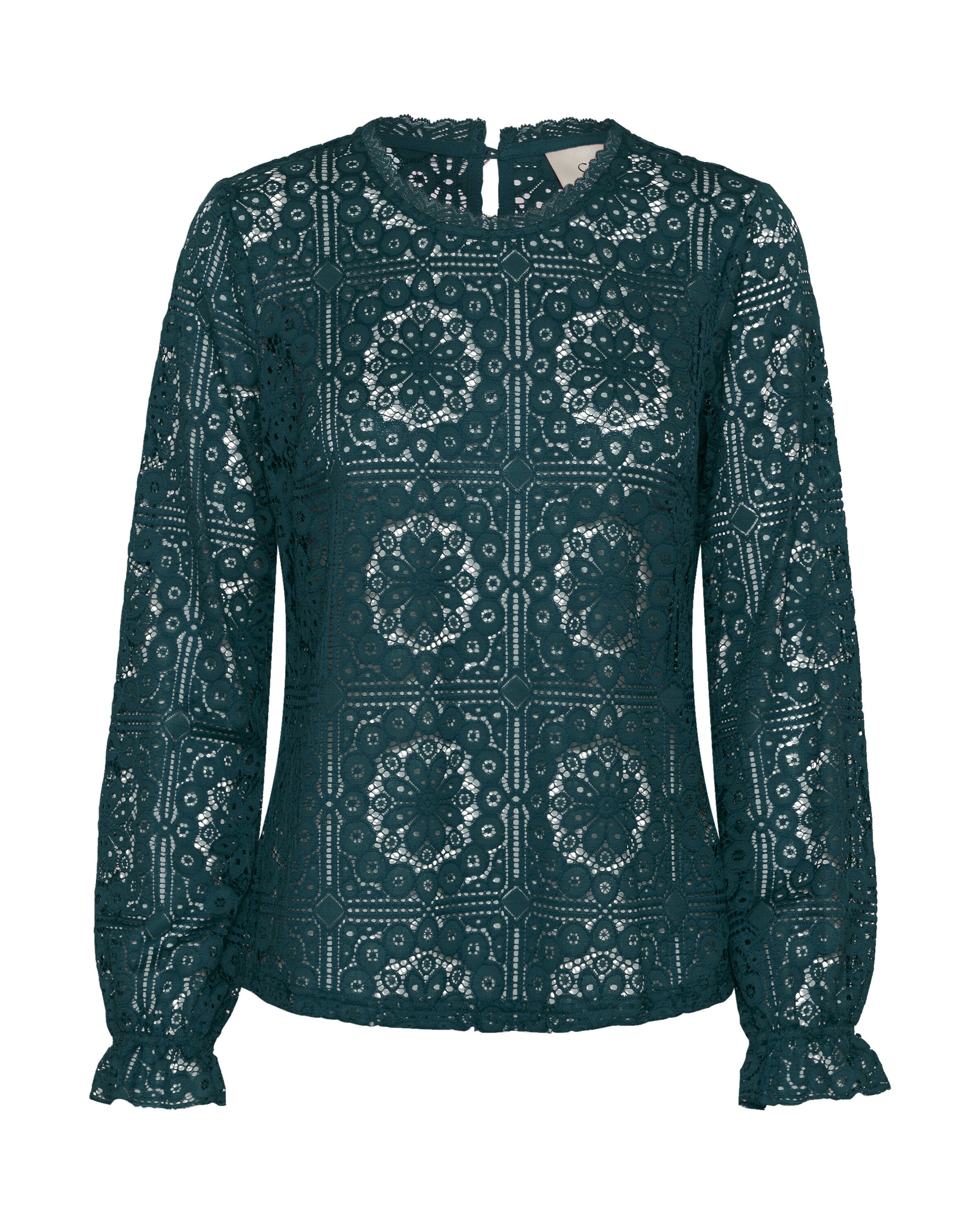 Cream - Blusa 'Tiley' en verde: frente