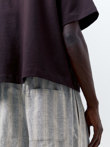 Pull&Bear Baggy Nadrág - szürke