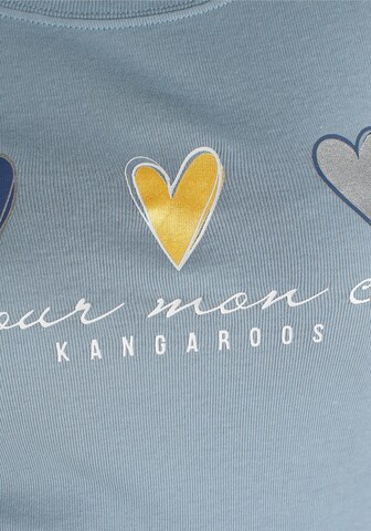 KangaROOS Shirt in Blau