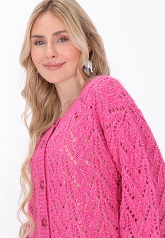 IZIA - Cárdigan en rosa