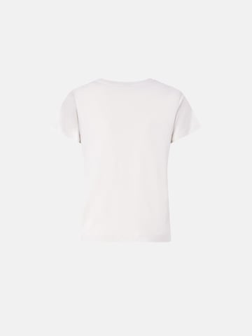 PINKO - Camiseta 'PINKO BASICO T-SHIRT JERSEY LOGO PINKO GOMMATO T-SHIRT' en blanco