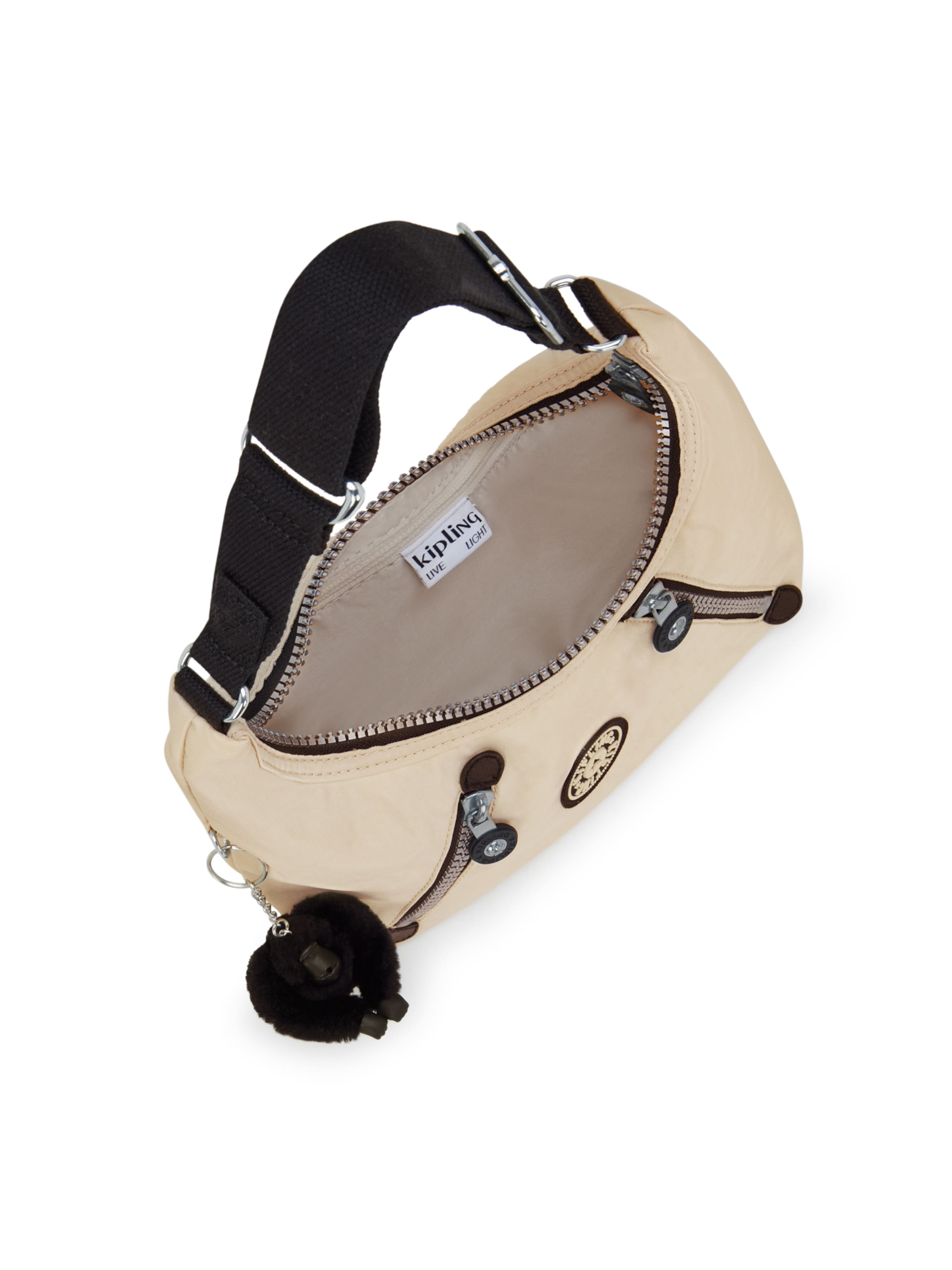 bēšs KIPLING Pleca soma 'Nikki'