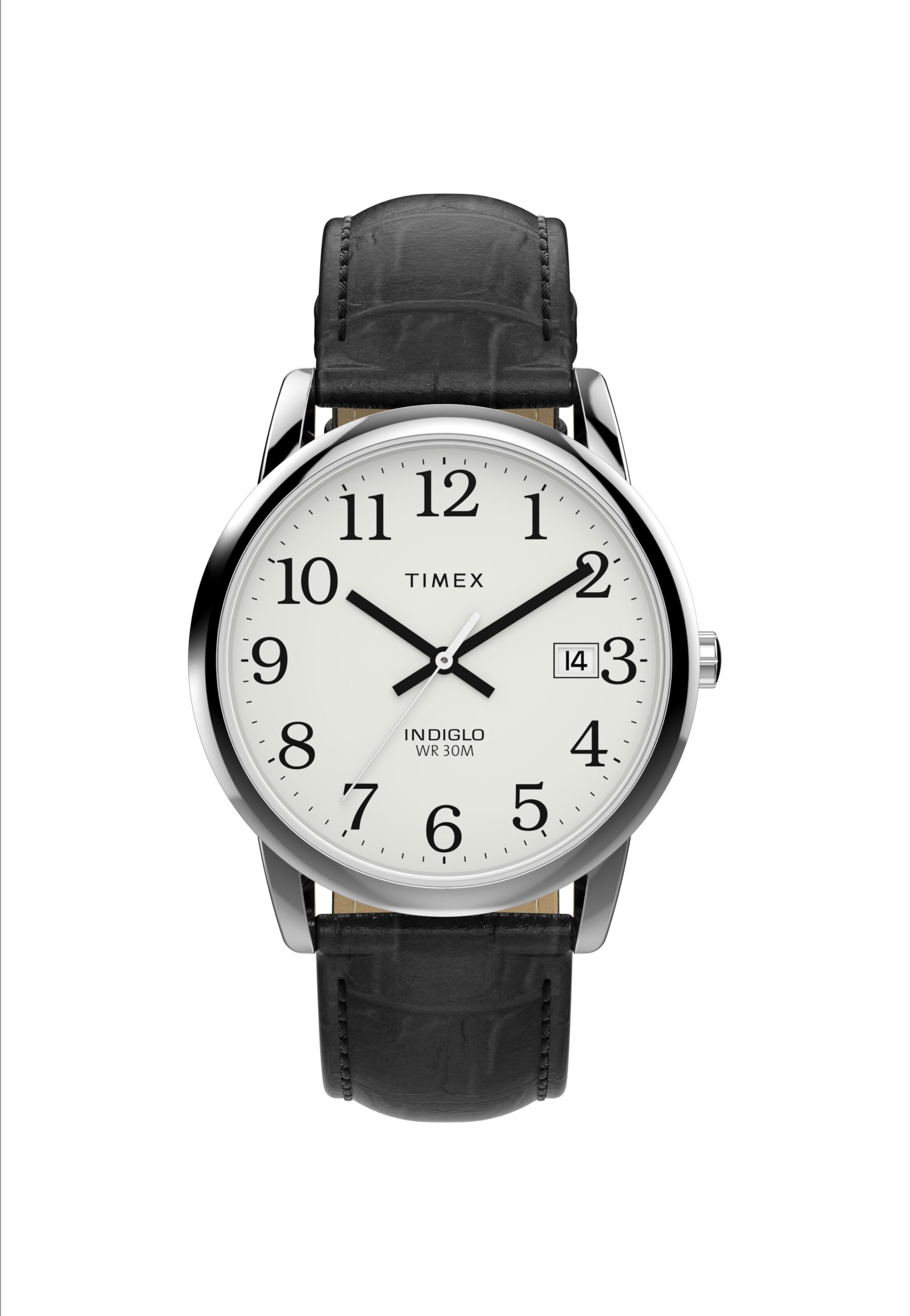 TIMEX Analoog horloge in Zwart: voorkant