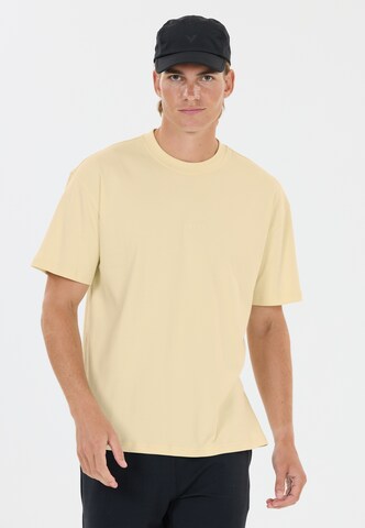 Virtus T-Shirt 'Roake V2' in Gelb: Vorderseite