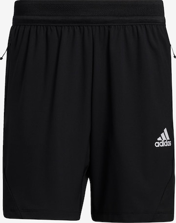 ADIDAS SPORTSWEARregular Sportske hlače 'HEAT.RDY' - crna boja