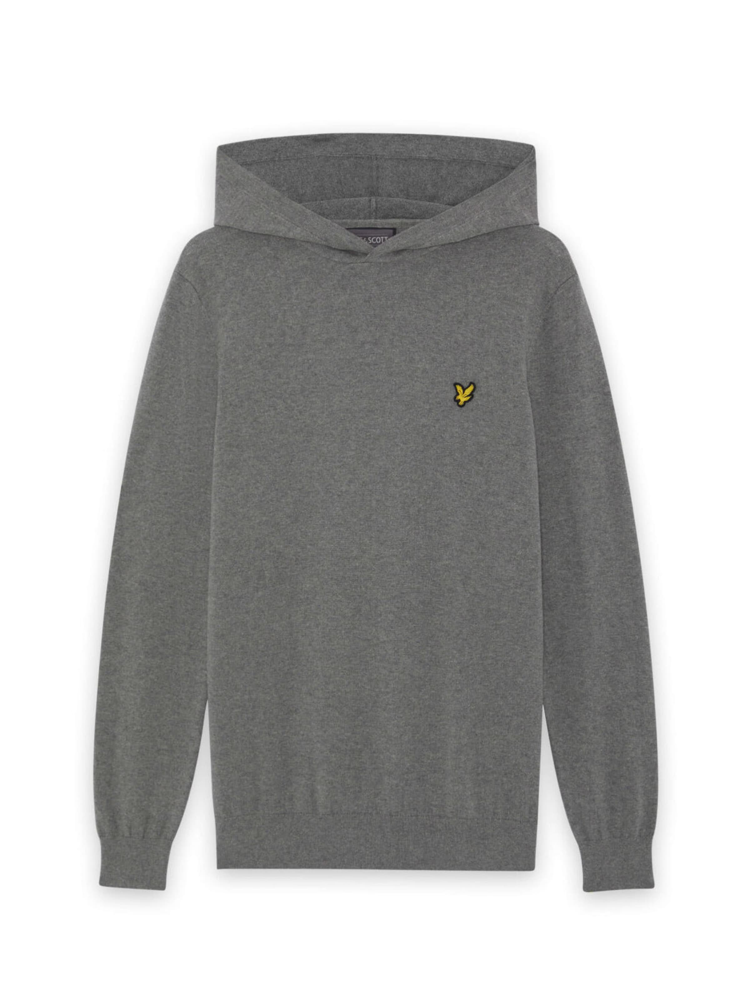 Lyle & Scott Sporttrui in Grijs: voorkant