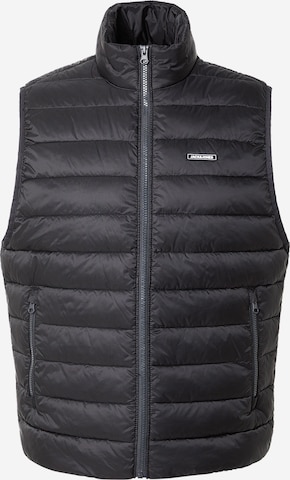 Gilet 'JJLOUIS' JACK & JONES en noir : devant