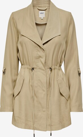 ONLY - Chaqueta de entretiempo 'Emery' en beige: frente