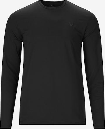 Virtus Langarmshirt 'Roger V3' in Schwarz: Vorderseite