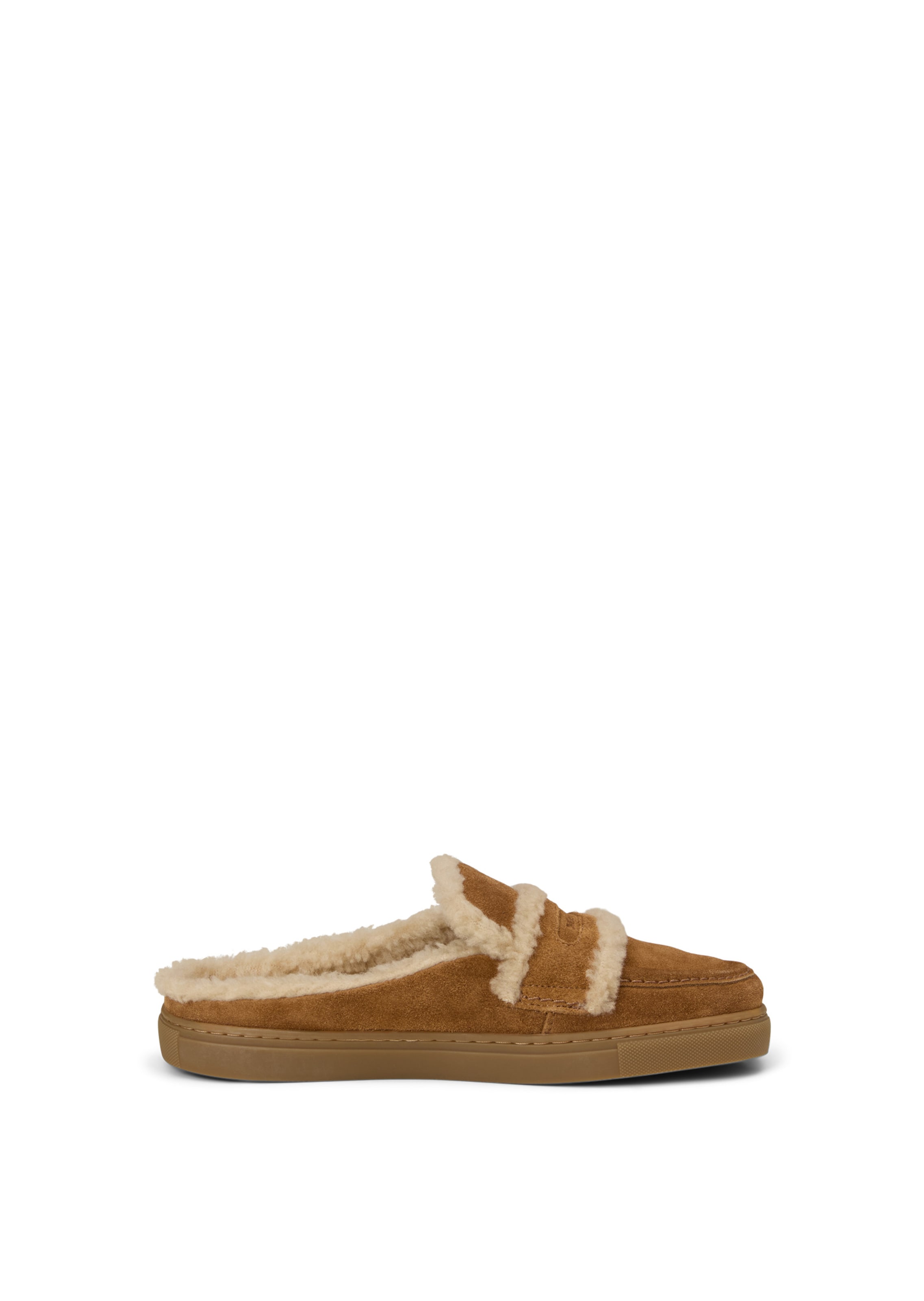 Marc O'Polo Mule 'Kara' in Brown: side