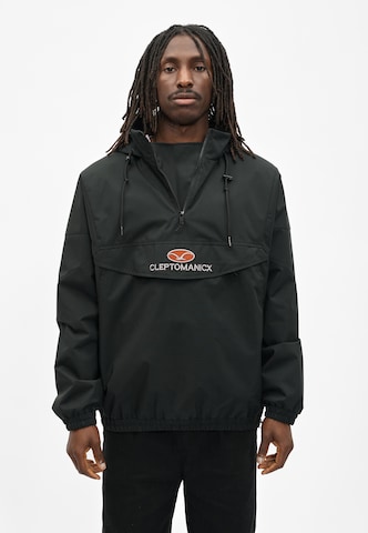 Cleptomanicx Freizeitjacke 'CityHHooded' in Schwarz: Vorderseite