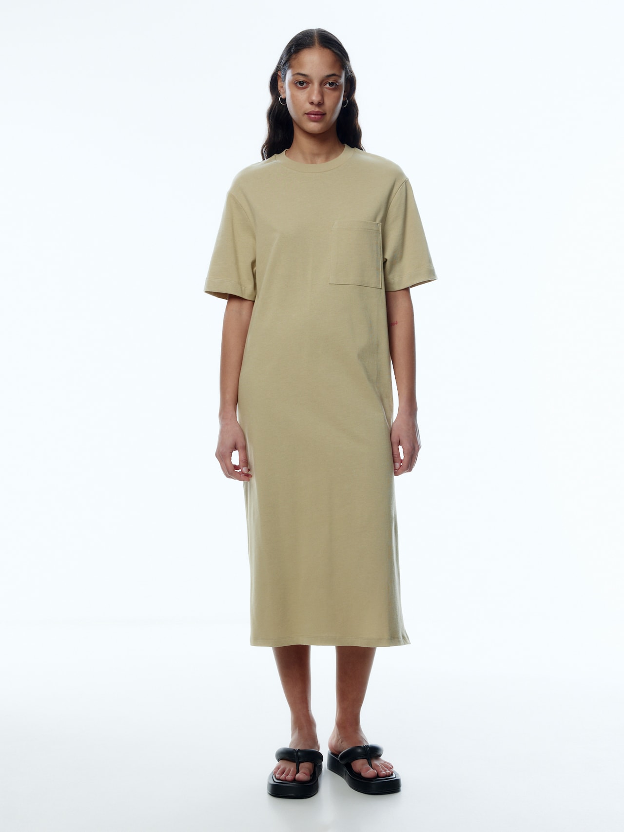 EDITED Produits Robe 'Zuri' beige