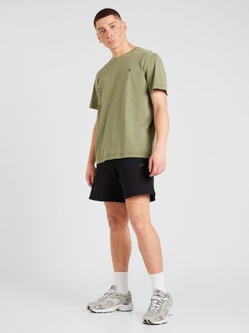 ALPHA INDUSTRIES Regular Pants 'Essentials' in Black